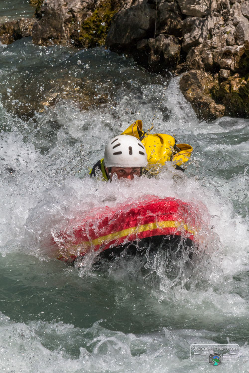 photo hydrospeed nage eau vive verdon